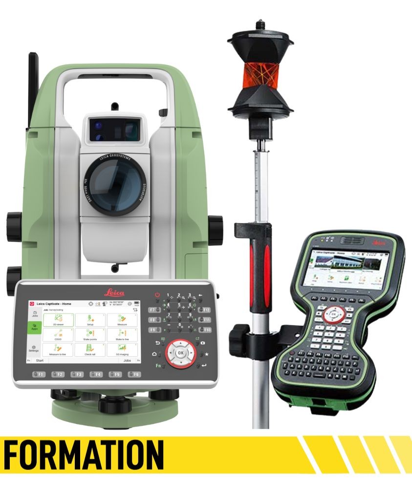 FORMATION STATION TOTALE ROBOTISEE LEICA TS13 / TS16